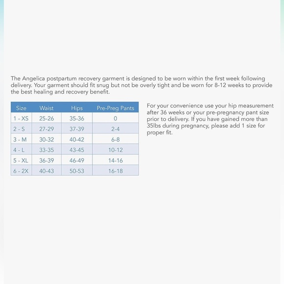 Body After Baby Angelica Postpartum Recovery Shapewear Size 2-S - Picture 13 of 13